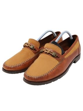 genuine Italian leather Bruno Magli Loafers Man's size 10.5